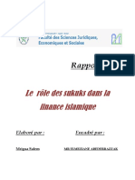 Rapport Sur Sukuk Dans La FI