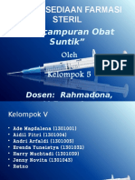 Pencampuran Obt Suntik Klp 5