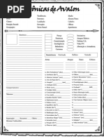 Crônicas de Avalon - Ficha de Personagem - Biblioteca Élfica.pdf