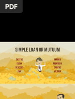 Simple Loan or Mutuum