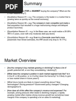 Private Equity Case Study Presentation Template