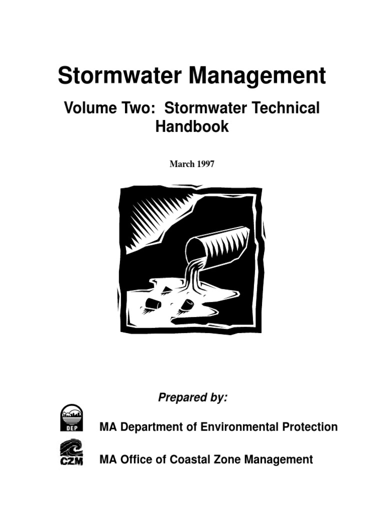 Massachusetts Stormwater Handbook Vol 2 | PDF | Stormwater | Surface Runoff