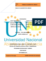 Unidad 1 Trabajo Colaborativo Diseno de Proyectos Sociales