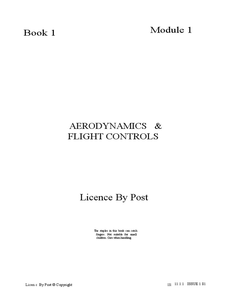 1 Aerodynamics Flight Controls | PDF | Flight Control Surfaces ...