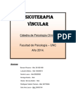 Psicoterapia Vincular