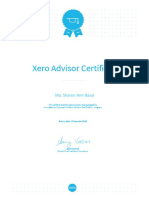 Xero Certification