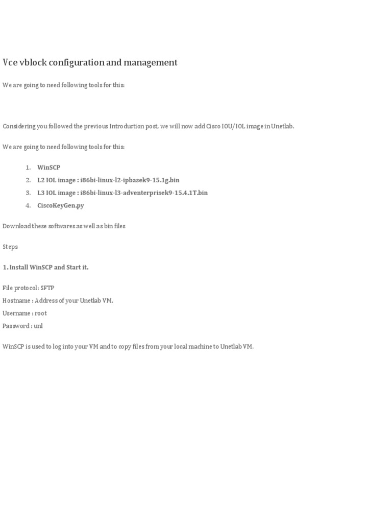 Vce Vblock Configuration and Management PDF