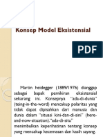 Konsep Model Eksistensial