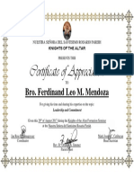 Cert of App