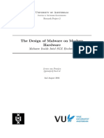 The Design of Malware On Modern Hardware: Malware Inside Intel SGX Enclaves