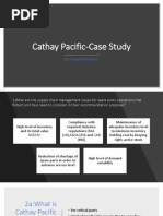 Cathay Pacific-Case Study- Section C Group 8
