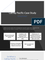 Cathay Pacific-Case Study - Section C Group 8