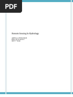 Download Remote Sensing in Hydrology by adityaap SN37345723 doc pdf