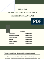 Filsafat Sebagai Dasar Metodologi Penelitian Akuntansi