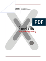 Modul -Excel VBA Macro