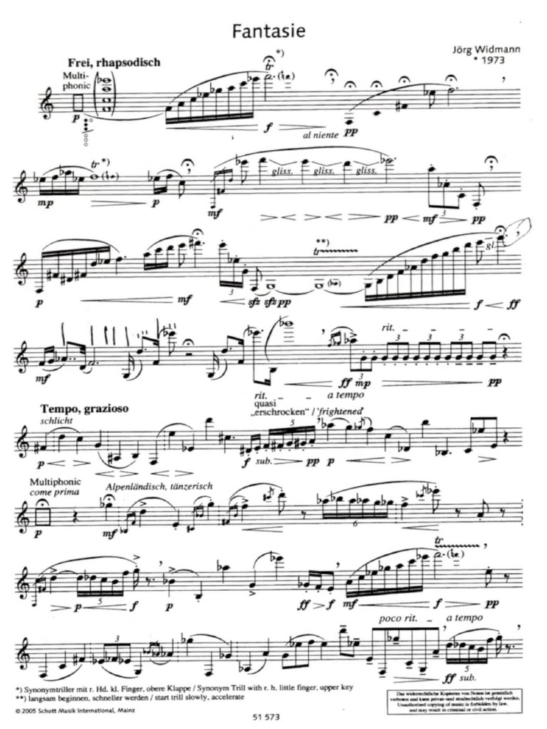 Jorg Widmann Fantasie For Clarinet Solo Pdf Free Le Reseau Des Semeurs De Jardins Powered By Doodlekit