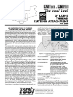 3'' Thread Cutting Lathe Attachment PDF