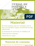 Material de Consumo y Canje