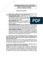 Responsabilidades éticas e legais dos contadores