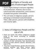 UNIT 3 Human Rights