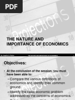 (B) The Nature and Importance of Economics (Revised) - 2