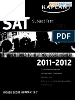 Kaplan 2012 SAT Subject Test US History - Practice Test 1