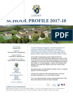 Le Rosey School Profile 2017-18