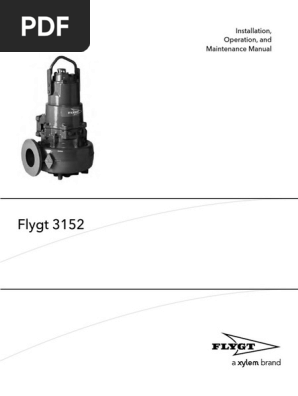 Flygt IOM 3152-181 | PDF | Personal 