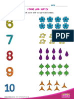 4 - Count and Match Numbers PDF
