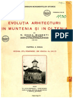 Ghika-Budesti Nicolae - Arhitectura Religioasa in Muntenia Si Oltenia in Secolul XVI