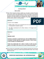 LV 6 ACT 4 Evidence_My_presentation_outline