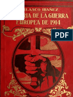 Vicente Blasco Ibáñez - HISTORIA DE LA GUERRA EUROPEA DE 1914 (TOMO 6)