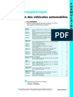 DEGOBERT Paul - Pollution Atmospherique Reglementation Des Vehicules Automob