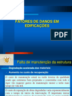 Patologia Aula 01b - Fatores de Danos Nas Edificações (Parte I)