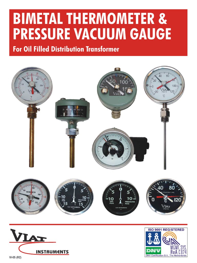 PDF Catalog | PDF | Thermometer | Pressure Measurement