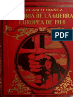 Blasco Ibáñez - Historia 1 Guerra Mundial T08 PDF