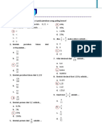 Soal Matematika SMP