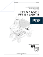 Betriebsanleitung PFT g4 Light