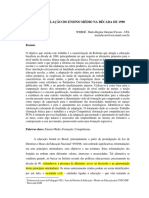 A Reformulação Do Ensino Médio Na Decada de 1990