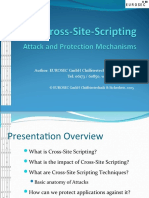 Cross Site Scripting Overview