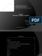 Modulo I. Informática, Tecnología Y Sociedad I FSC