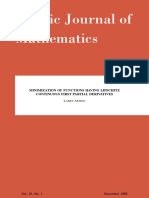 Pacific Journal of Mathematics: Minimization of Functions Having Lipschitz Continuous First Partial Derivatives