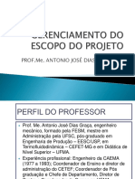 Gerenciamento Do Escopo Do Projeto