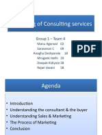 Marketing of Consulting Services