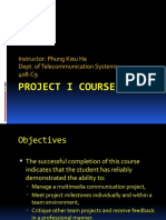 Project I Course: Instructor: Phung Kieu Ha Dept. of Telecommunication Systems 408-C9