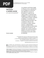 Uruguay Derecho y Cambio Social