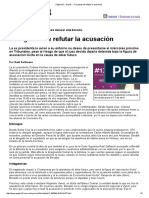Página - 12 - El País - Con Ganas de Refutar La Acusación