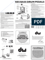 DW 9000 Pedal Manual