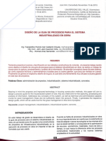 Diseño de La Guía de Procesos para El Sistema Industrializado en Obra. Caldeón, F Guerrero, J Díaz, X