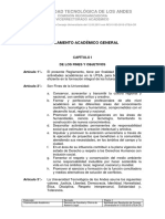 Reglamento Academico PDF